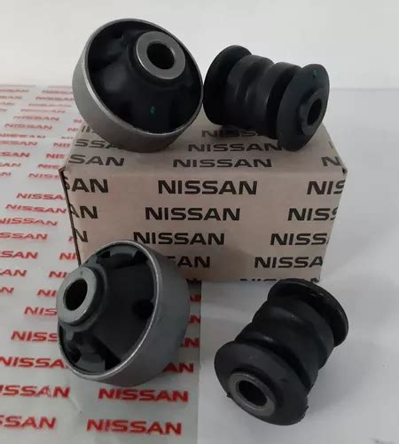 Kit 4 Bujes De Horquilla Inf Nissan Tiida 2006 2018 Orig Meses Sin