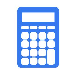 Calculator blue Icon | Download Metronome icons | IconsPedia