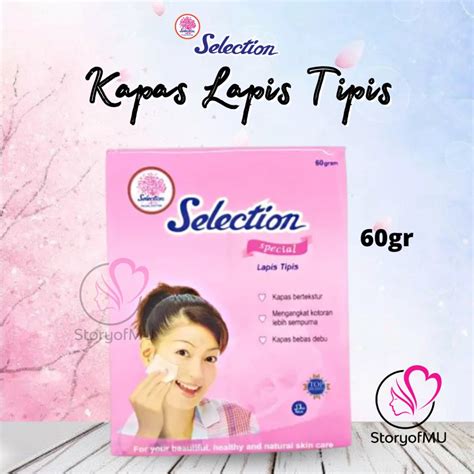 Jual Kapas Selection Special Facial Cotton Spc Lapis Tipis S Shopee