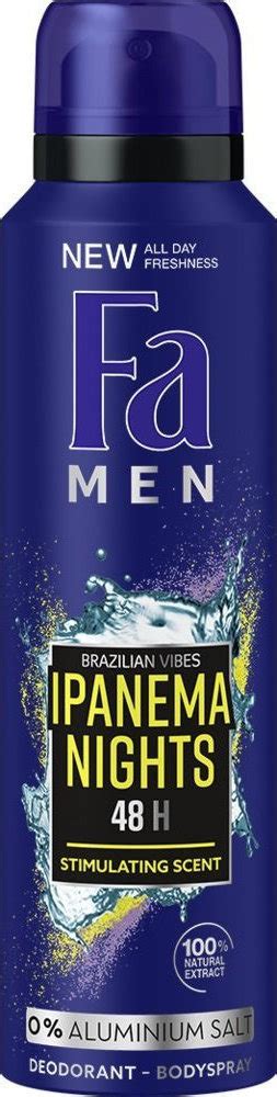 Fa Men Ipanema Nights 48h Deodorant Spray 150ml Skroutz Gr