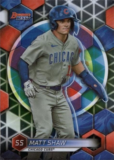 2023 Bowman S Best Top Prospects TP 28 Matt Shaw Trading Card Database