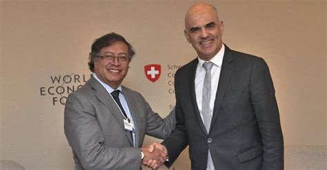 Gustavo Petro se reunirá con el presidente de Suiza Alain Berset para