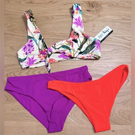 Dippin Daisys Swim 3pc Dippin Daisys Bikini Set Poshmark