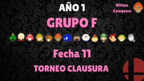 Super Smash Ultimate Torneo Npc Grupo F Fecha A O Vuelta Youtube