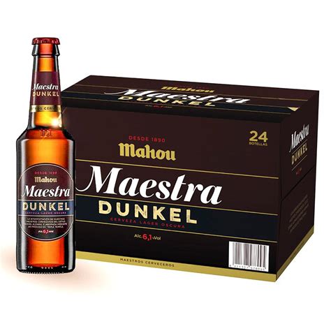 Caja Cerveza Mahou Maestra Dunkel 330ml