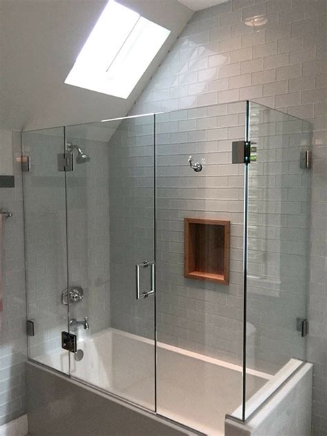 Frameless Shower Tub Enclosures Drexler Glass