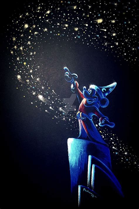 The Sorcerer Apprentice Fantasia Disney Disney Artwork Mickey Mouse