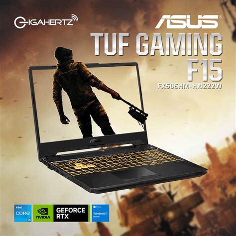 Excel In Gaming With Asus Tuf F15 Gigahertz