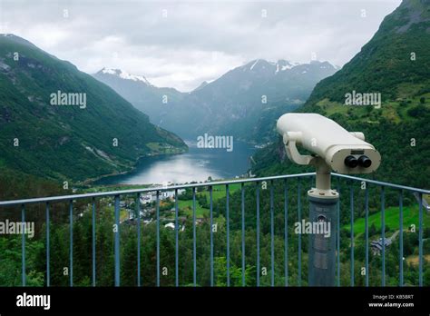 Breathtaking View Of Sunnylvsfjorden Fjord Stock Photo Alamy