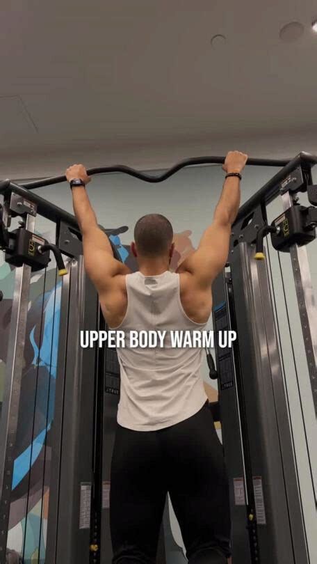 Upper Body Warmup Gymaholic Fitness App