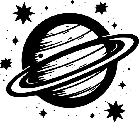 Galaxy, Black and White Vector illustration 27565082 Vector Art at Vecteezy