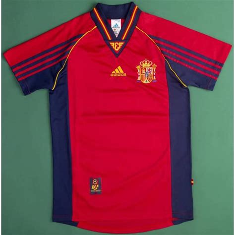 Camiseta Seleccion España RETRO 1998 equipación