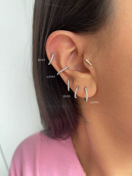 Piercing Argolinha Indiana Segmentada A O Cir Rgico L H Lix Septo