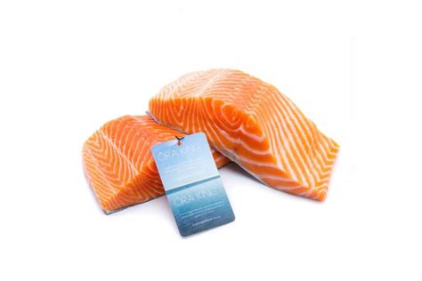 SA05 NZ ORA KING SALMON PORTION SLICE AIR FLOWN