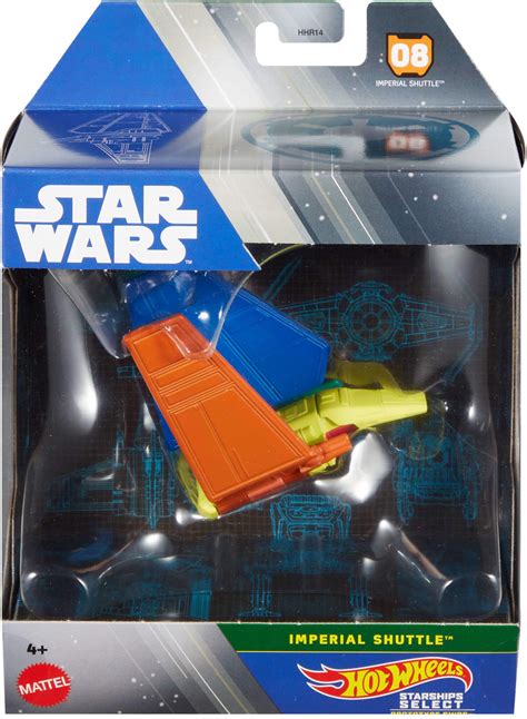 Imperial Shuttle Prototype Star Wars Hot Wheels Bobf Starship Select