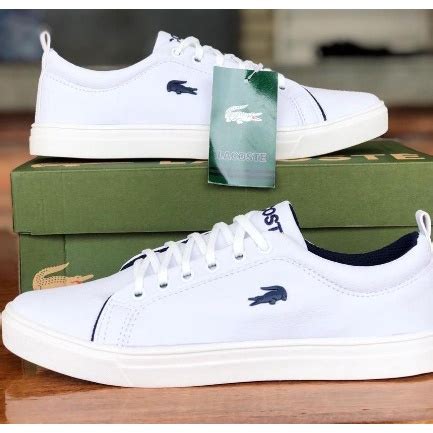 Sapatenis Lacoste Varias Cores Confortável Envio Imediato Shopee Brasil