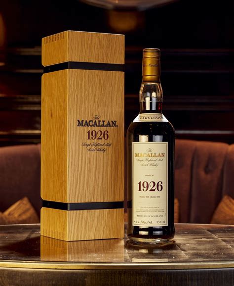 The Macallan 1926 | Whisky collection, Macallan whisky, Whisky