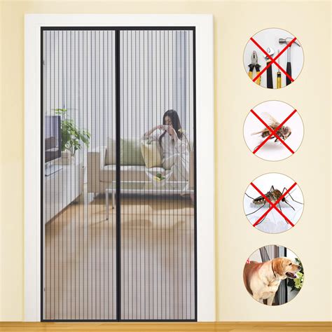 Mycarbon Fly Screen Door Keep Insects Out Midges Mosquito Door Screen