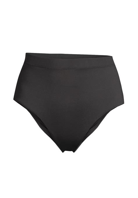 High Waist Bikini Bottom Black CASALL