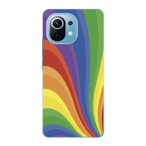 Capa Case Capinha Xiaomi Mi 11 Lite Arco Iris Linhas Submarino