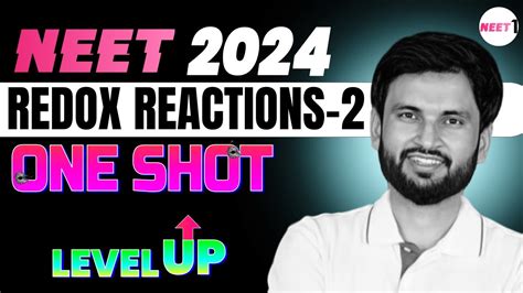 Redox Reaction Part 2 One Shot Level Up NEET 2024 Neet