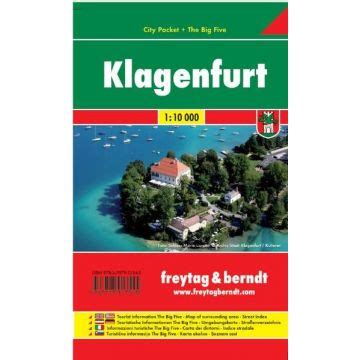 Klagenfurt City Pocket The Big Five 1 10 000 Freytag Berndt