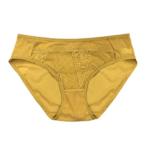 Zaroyeax Womens Lace Sexy Thin Ribbon Hollowt And Raise The Pure Brief Panties