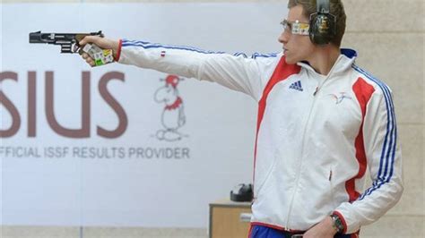 Rio 2016 Tir Jean Quiquampoix En Finale Du Pistolet 25m Vitesse