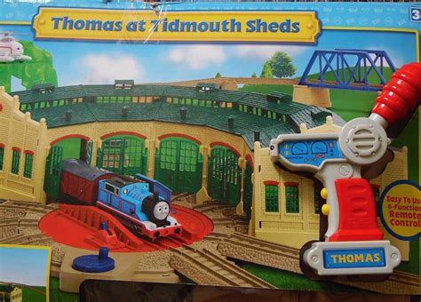 "THOMAS AT TIDMOUTH SHEDS" THOMAS & FRIENDS TRACKMASTER COMPLETE SET ...