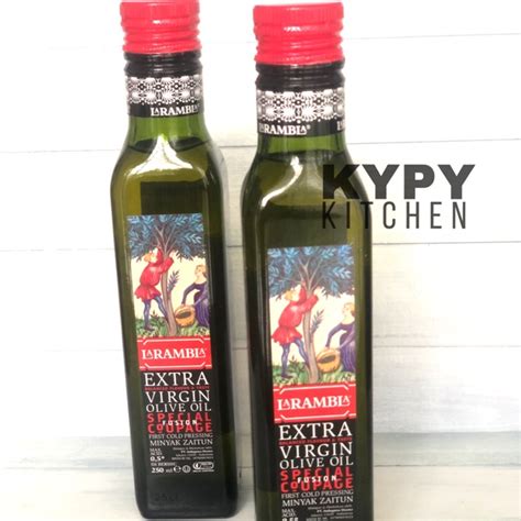 Jual La Rambla Extra Virgin Olive Oil Minyak Zaitun 250 Ml Shopee