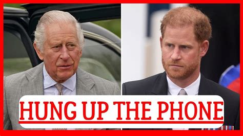 Royals In Shock King Charles Rejects Prince Harry S Call On His