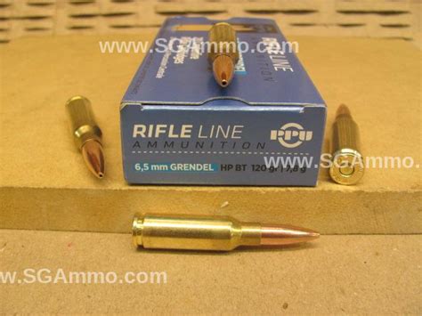 500 Round Case 6 5 Grendel Prvi Partizan 120 Grain HP BT Hollow Point