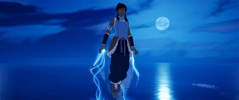 Korra Channels Lightning Fortnite Wallpaper V3 By Chaserosenthal On