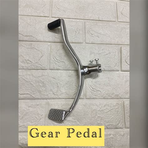 King Of Drag Side Stand And Brake Arm Gear Pedal For Wave Shopee