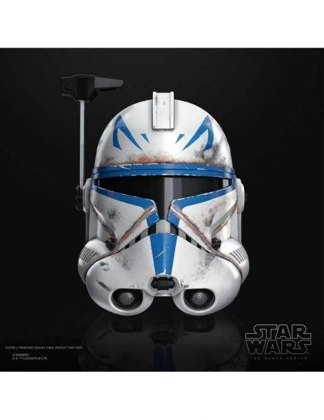 Réplica Star Wars Ahsoka Black Series Casco electrónico Clone Captain