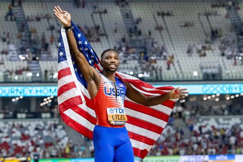 Gold Medalist Noah Lyles Slammed By NBA Stars For World Champion Comments