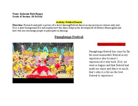 Festival Dances | PDF