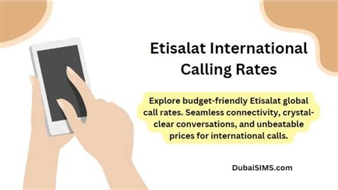 Etisalat International Call Rates Dubai Sims