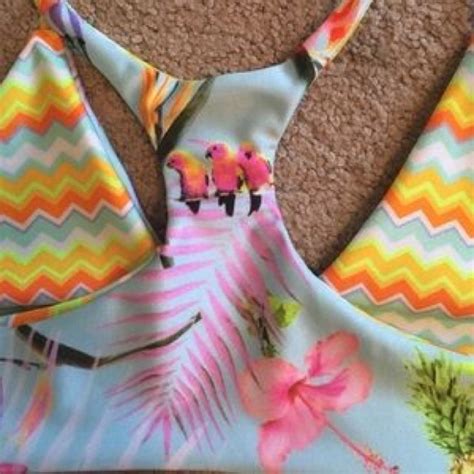 LALI AND LAYLA Swim Lali And Layla Birds Of Paradise Reversible Bikini Poshmark