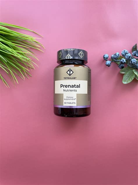 Витамины для беременных Tetralab Prenatal Nutrients - «При планировании ...