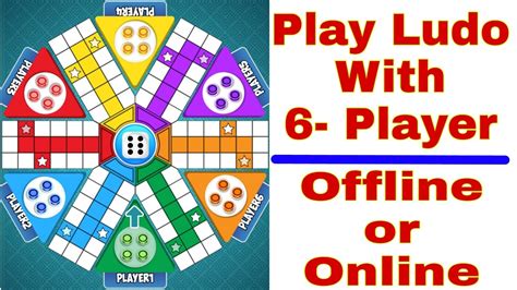 How To Play Ludo Game With 6 Player Online Or Offline Play Ludo With