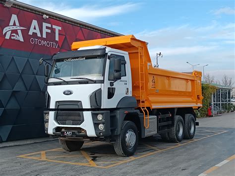 2017 FORD CARGO 3542 D E6 AC 6X4 18m3 HARDOX TIPPER