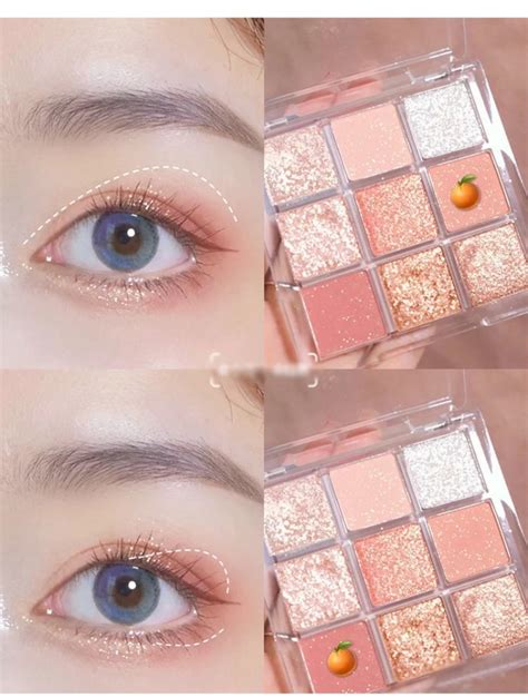 JADED 9 Color Eyeshadow Palette Matte Pearl Glitter Shopee Malaysia