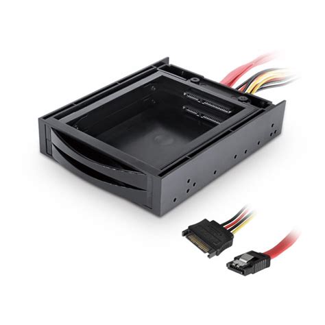 Dynamode Hot Swappable Dual Sata Inch Ssd Hdu Bracket Chassis For Inch Bay Falcon