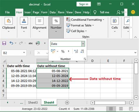 How To Remove The Time From A Date In Excel Excel Web