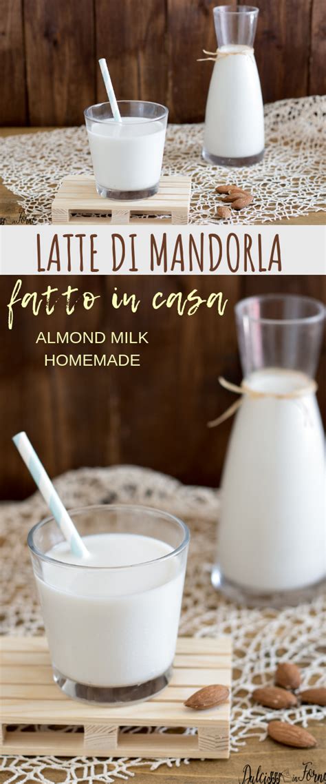 Come Fare Il Latte Di Mandorla Mathematics Sincere