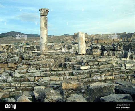 Pamukkale Archaeological Site Turkey The Ancient Greco Roman And