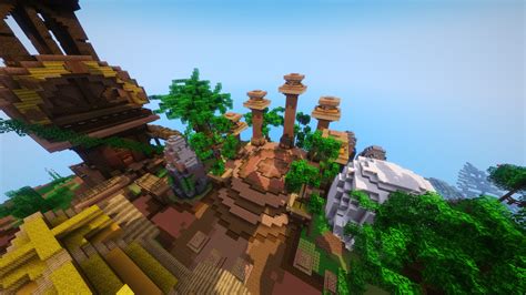 Tropical Pirate Spawn Warzone Minecraft Map