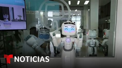 Crean Robot Para Ayudar En El Cuidado De Ancianos Noticias Telemundo