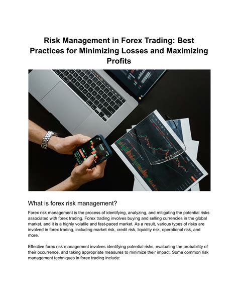 Ppt Risk Management In Forex Trading Best Practices For Minimizing